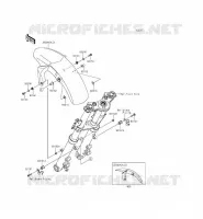 FRONT FENDER voor Kawasaki ER-6N ABS 2015