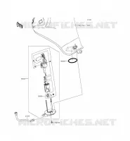 FUEL PUMP voor Kawasaki ER-6N ABS 2015