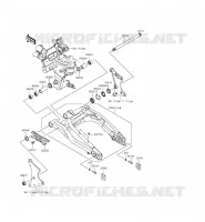 SWINGARM voor Kawasaki ER-6N ABS 2015