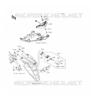 TAILIGHT(S) voor Kawasaki ER-6N ABS 2015