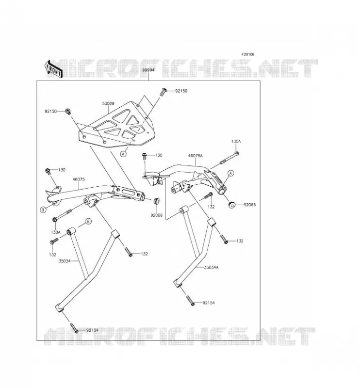 ACCESSORY (SUPPORT TOP CASE) Kawasaki MOTOS 650 2015 ER-6N ABS  ER650FFF