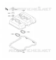 CYLINDER HEAD COVER voor Kawasaki NINJA 250R 2001