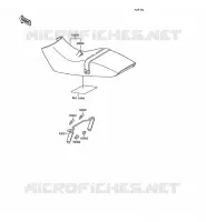 SEAT voor Kawasaki GPX250R 1989
