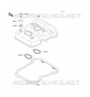 CYLINDER HEAD COVER voor Kawasaki NINJA 250R 2006