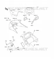 COWLING voor Kawasaki ZZR250 2000