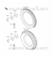 TIRES voor Kawasaki ZZR250 2000