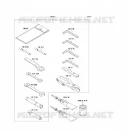 TOOL voor Kawasaki ZZR250 2001