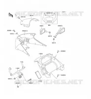 COWLING voor Kawasaki ZZR250 2003