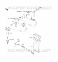 IGNITION SYSTEM voor Kawasaki ZZR250 2003