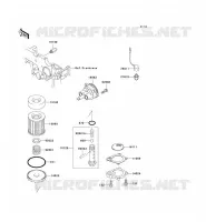 OIL PUMP voor Kawasaki ZZR250 2003