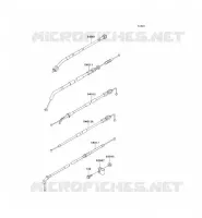 CABLES voor Kawasaki ZZR250 2003