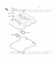 CYLINDER HEAD COVER voor Kawasaki ZZR250 2003