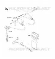 IGNITION SYSTEM voor Kawasaki ZZR250 2003