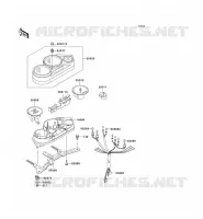 METERS voor Kawasaki ZZR250 2003
