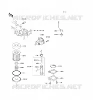 OIL PUMP voor Kawasaki ZZR250 2003