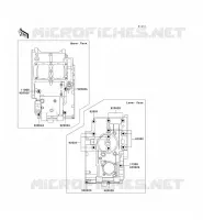 CRANKCASE BOLT voor Kawasaki ZZR250 2003