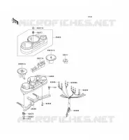 METERS voor Kawasaki ZZR250 2003