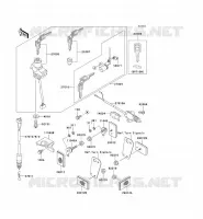 SWITCH   REFLECTORS voor Kawasaki ZZR250 2003