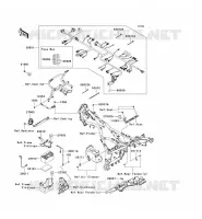 CHASSIS ELECTRICAL EQUIPMENT voor Kawasaki NINJA 250R 2008