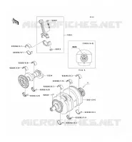 CRANKSHAFT voor Kawasaki NINJA 250R 2008