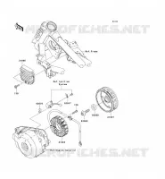GENERATOR voor Kawasaki NINJA 250R 2008