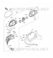 METERS voor Kawasaki NINJA 250R 2008