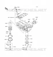 OIL PUMP voor Kawasaki NINJA 250R 2008