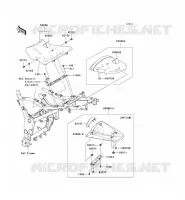 SEAT voor Kawasaki NINJA 250R 2008