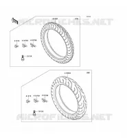 TIRES voor Kawasaki NINJA 250R 2008