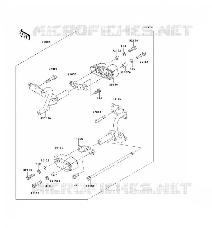 ACCESSORY (PROTECTION MOTEUR) Kawasaki MOTOS 300 2013 NINJA 300 ABS  EX300BDF