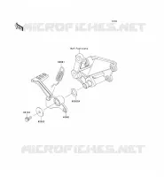 BRAKE PEDAL   TORK LINK voor Kawasaki NINJA 300 ABS 2013
