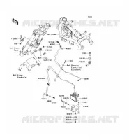 BRAKE PIPE voor Kawasaki NINJA 300 ABS 2013