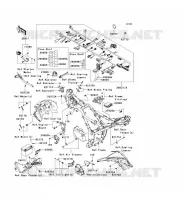 CHASSIS ELECTRICAL EQUIPMENT voor Kawasaki NINJA 300 ABS 2013