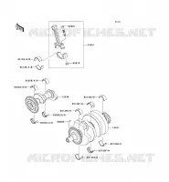 CRANKSHAFT voor Kawasaki NINJA 300 ABS 2013
