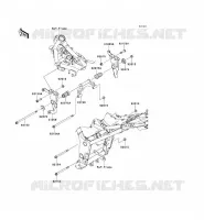 ENGINE MOUNT voor Kawasaki NINJA 300 ABS 2013