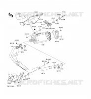 EXHAUST voor Kawasaki NINJA 300 ABS 2013