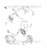 GENERATOR voor Kawasaki NINJA 300 ABS 2013