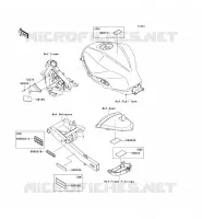 LABELS voor Kawasaki NINJA 300 ABS 2013