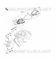 METERS voor Kawasaki NINJA 300 ABS 2013