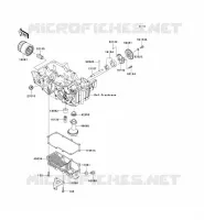 OIL PUMP   OIL FILTER voor Kawasaki NINJA 300 ABS 2013
