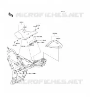 SEAT voor Kawasaki NINJA 300 ABS 2013