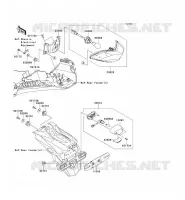 TAILIGHT(S) voor Kawasaki NINJA 300 ABS 2013