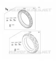 TIRES voor Kawasaki NINJA 300 ABS 2013