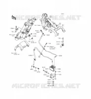BRAKE PIPE voor Kawasaki NINJA 300 ABS 2015