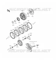 CLUTCH voor Kawasaki NINJA 300 ABS 2015