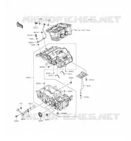 CRANKCASE(S) voor Kawasaki NINJA 300 ABS 2015