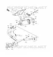 EXHAUST voor Kawasaki NINJA 300 ABS 2015