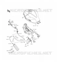 FUEL EVAPORATION SYSTEM(CA) voor Kawasaki NINJA 300 ABS 2015