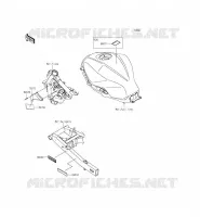 LABELS voor Kawasaki NINJA 300 ABS 2015