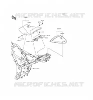 SEAT voor Kawasaki NINJA 300 ABS 2015